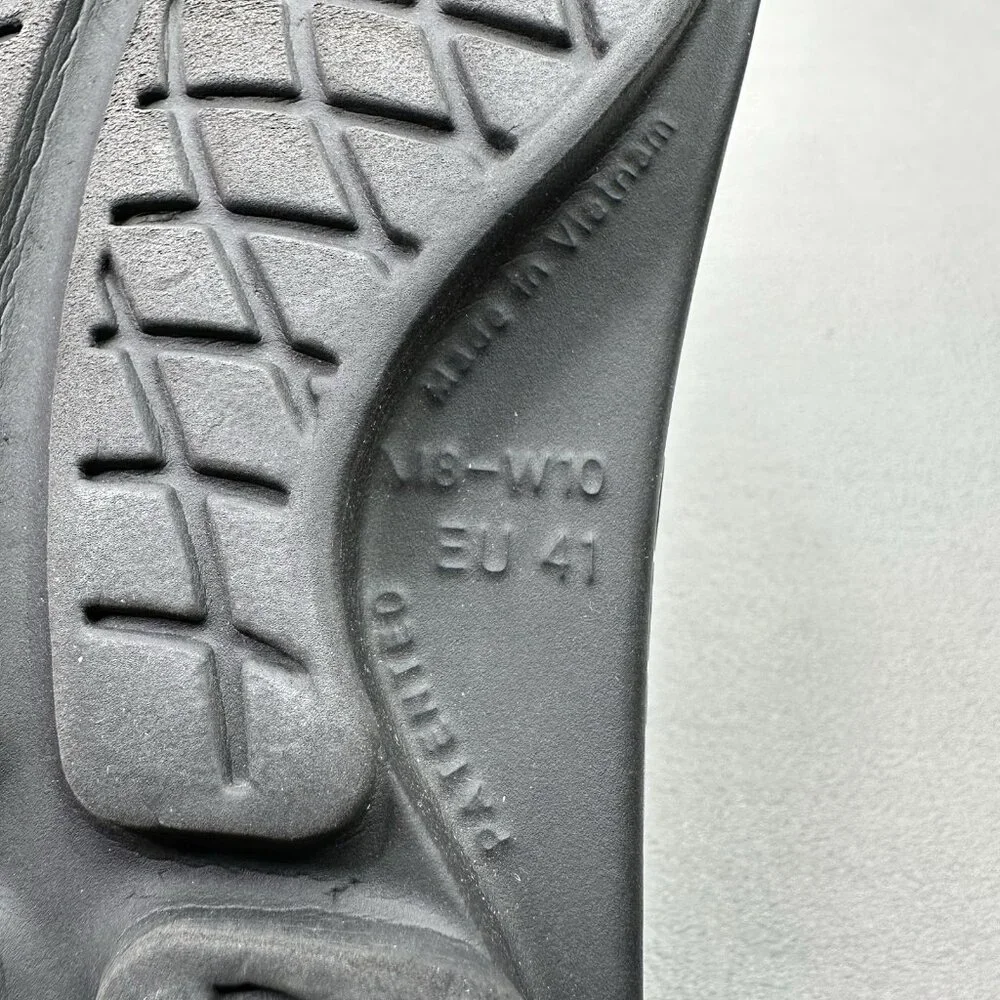 OOFOS OOahh Womens Size 10 Sandals Black Recovery Lightweight Comfort Slides - Picture 8 of 8
